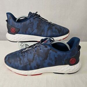 G/FORE MG4+ Mens Golf Shoes Twilight Blue Camo Waterproof Size 12.5 Sneaker PGA